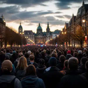 Demonstrace 17 Listopadu 2025